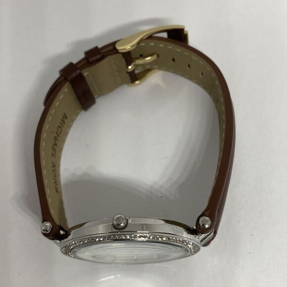 Michael Kors Darci MK3190 Women's Brown Leather Analog Dial Quartz Watch JK111 - Picture 8 of 12